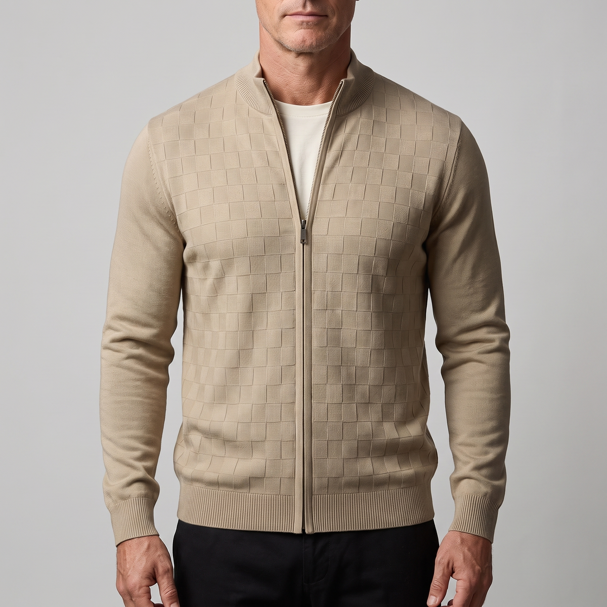 Aldric | Zip Cardigan