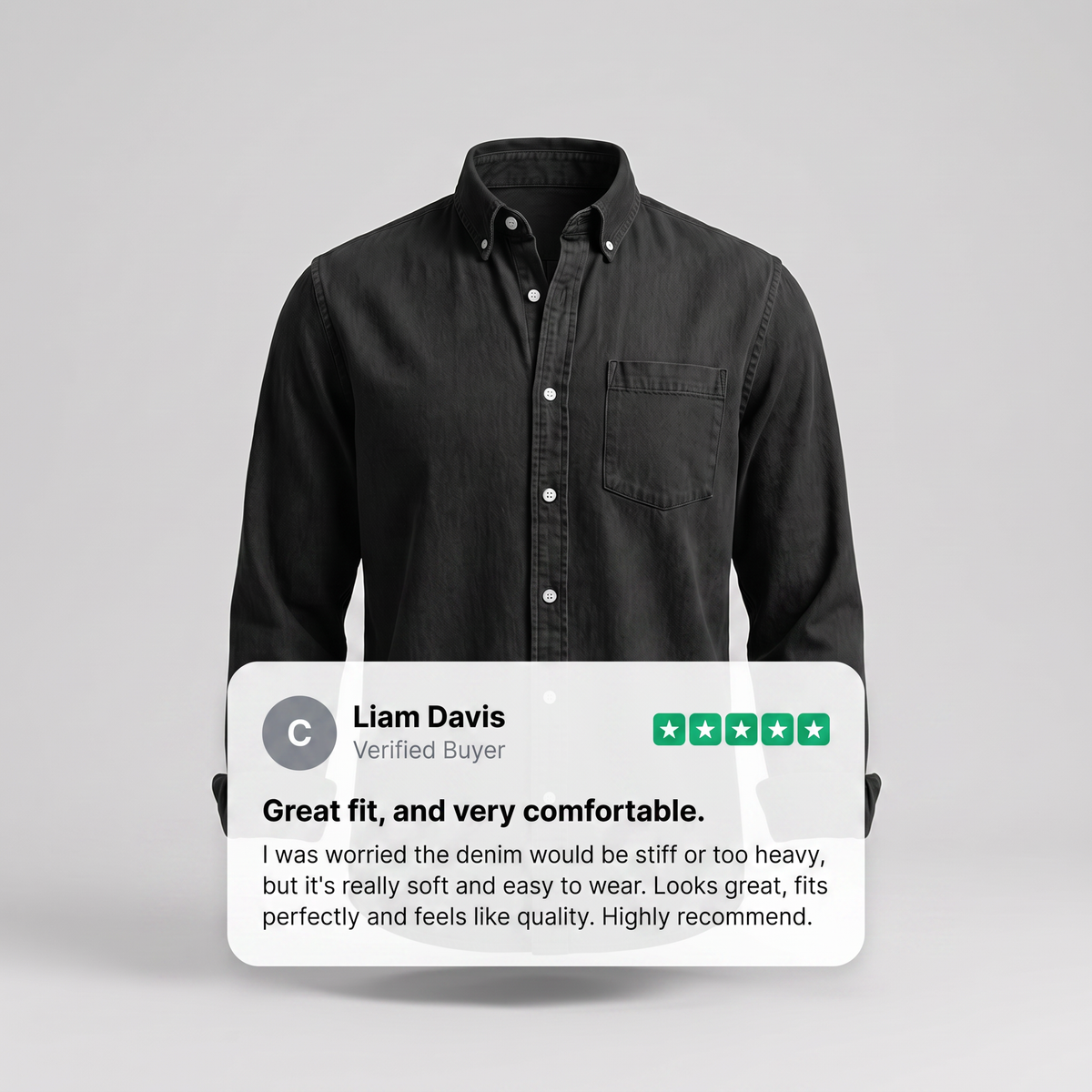 Alexandar | Signature Denim Shirt