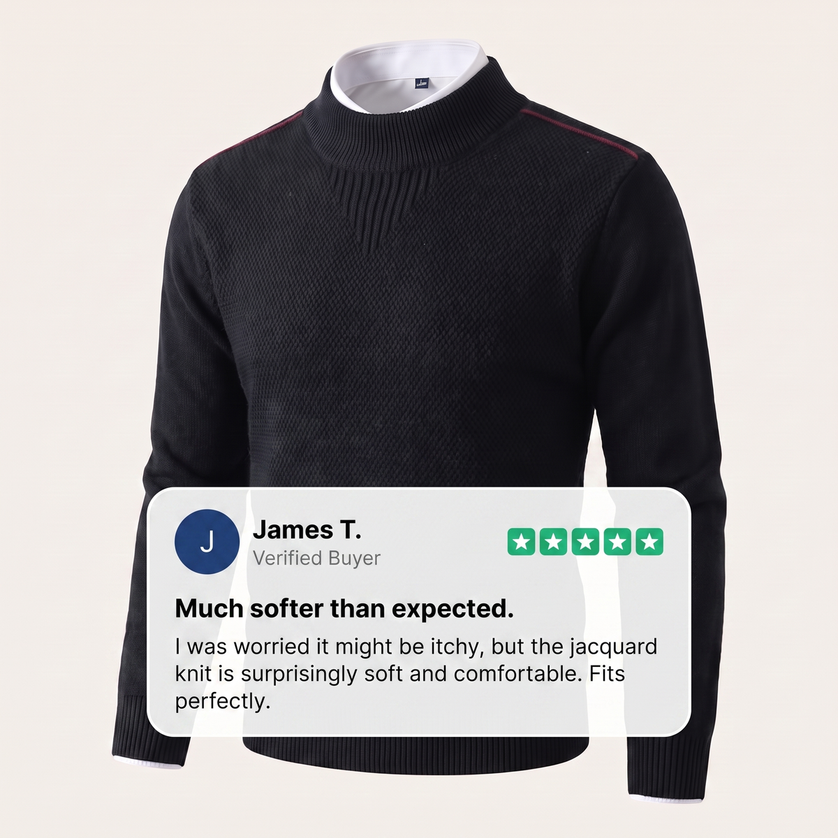 Arden | Jacquard Sweater