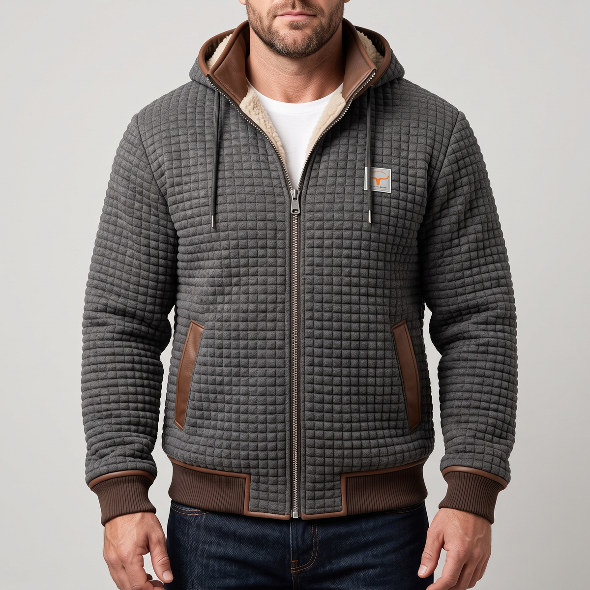 Arden | Lined Quilted Fleece Jacket
