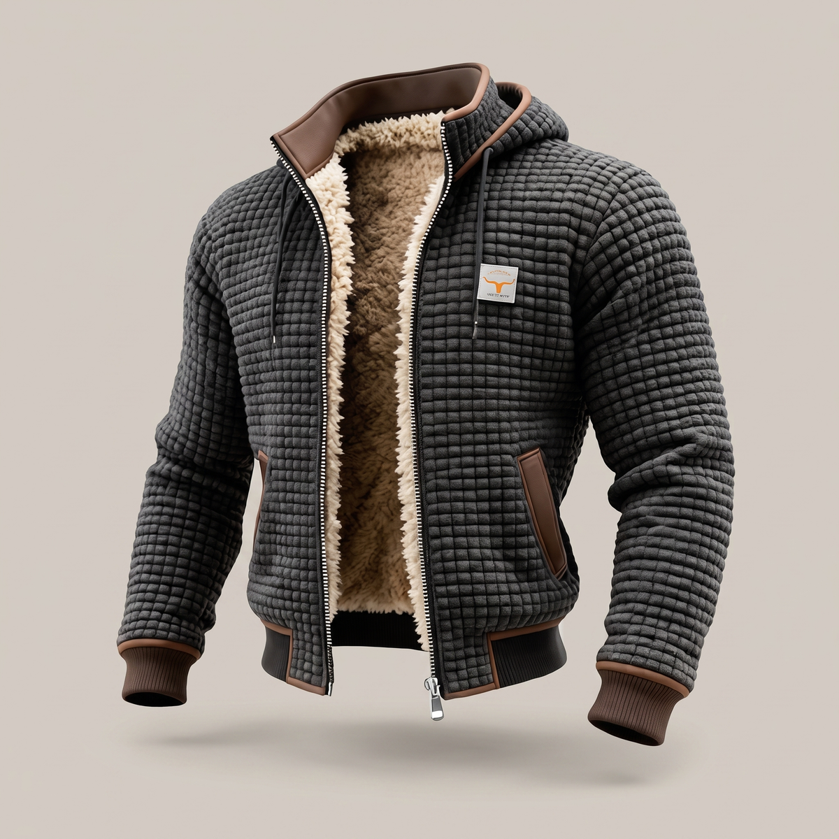 Arden | Lined Quilted Fleece Jacket