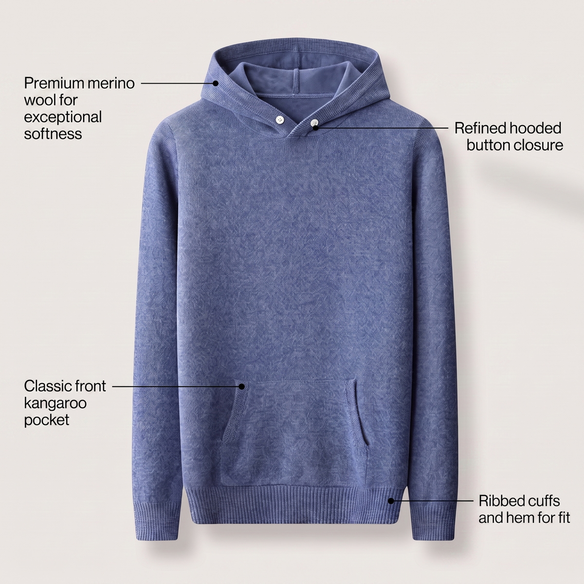 Arden | Soft Knit Hoodie