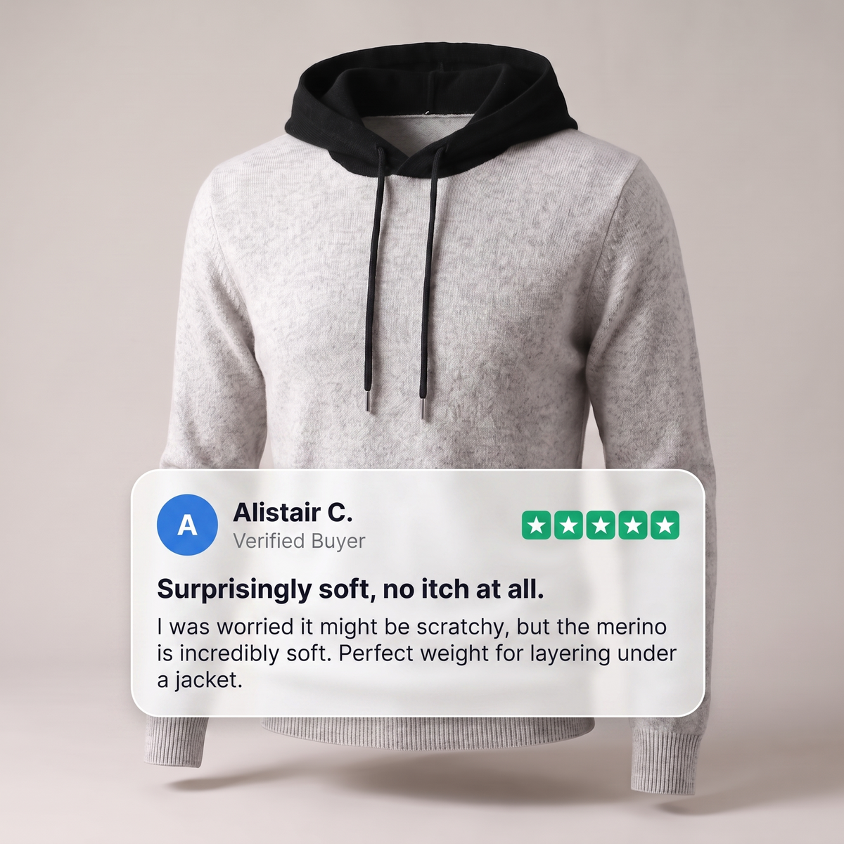 Arden | Soft Knit Hoodie