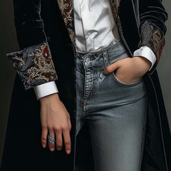 Black Baroque Velvet