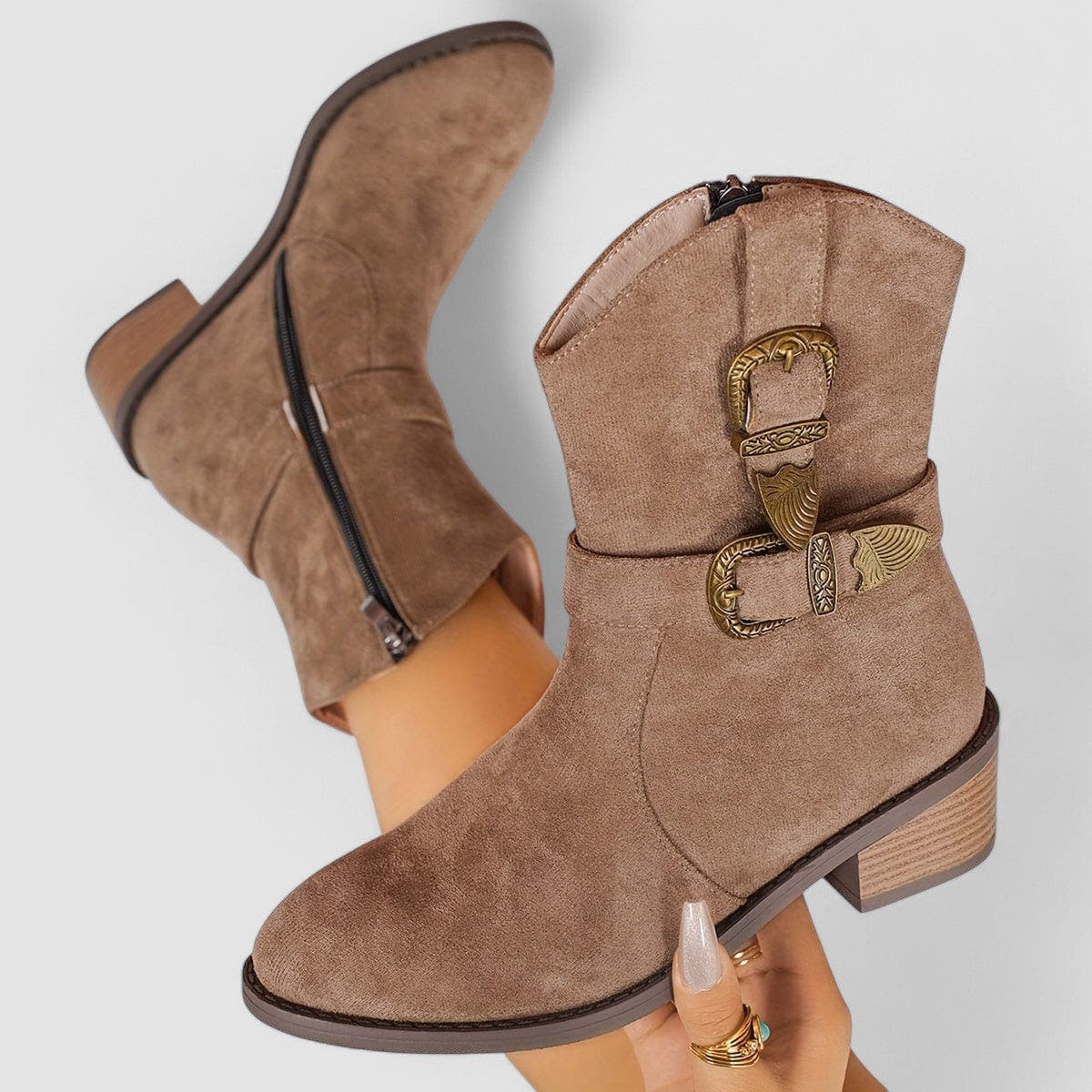 Rosa Comfort Western Boots - Nora & Rose Maine, view 2