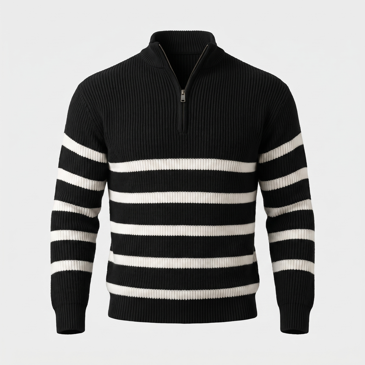 Blackwell | Stripe Zip Sweater