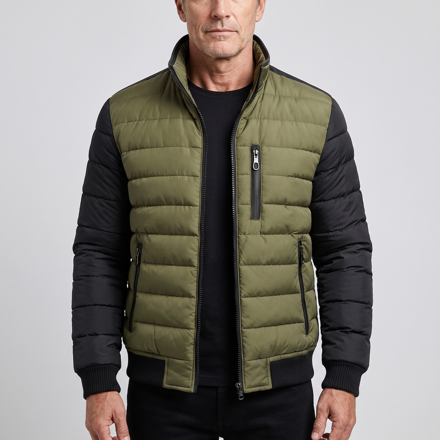 Blake | Quilted Zip Jacket