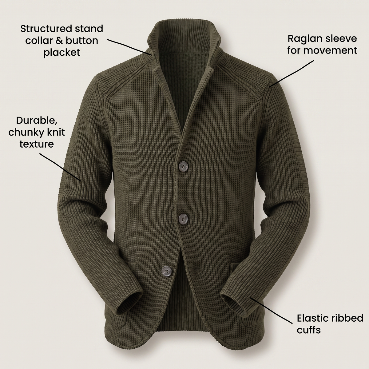 Branford | Men’s Cardigan