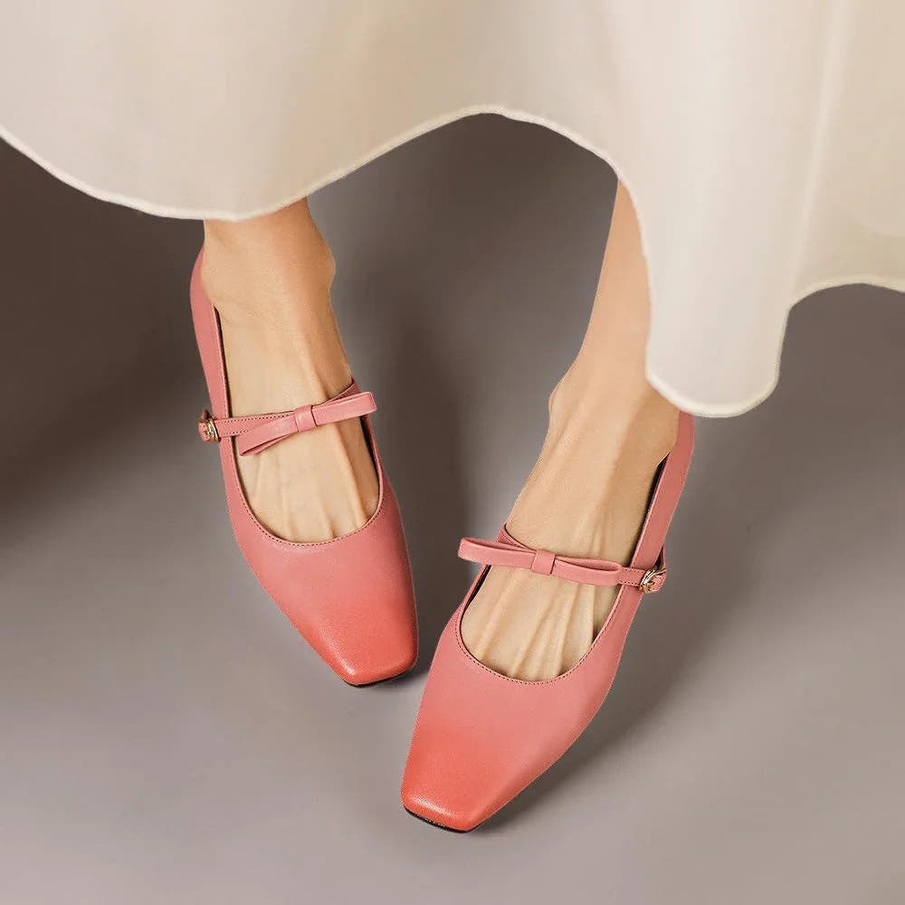Bryony | Bow-Strap Mary Jane Pump