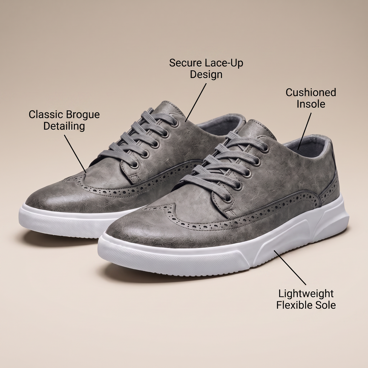 Caldwell | Brogue Sneakers