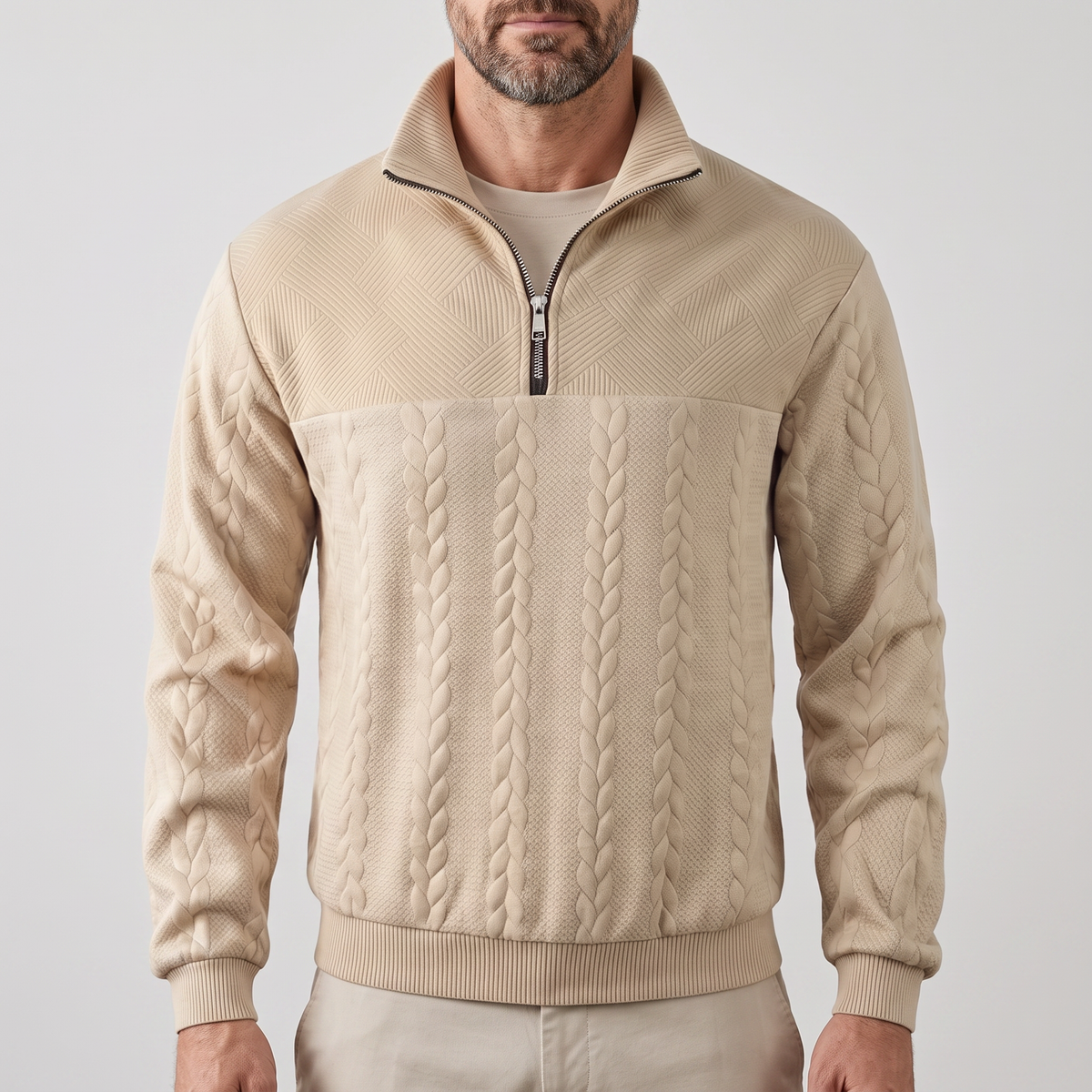 Camden | Premium Quarter Zip Sweatshirt
