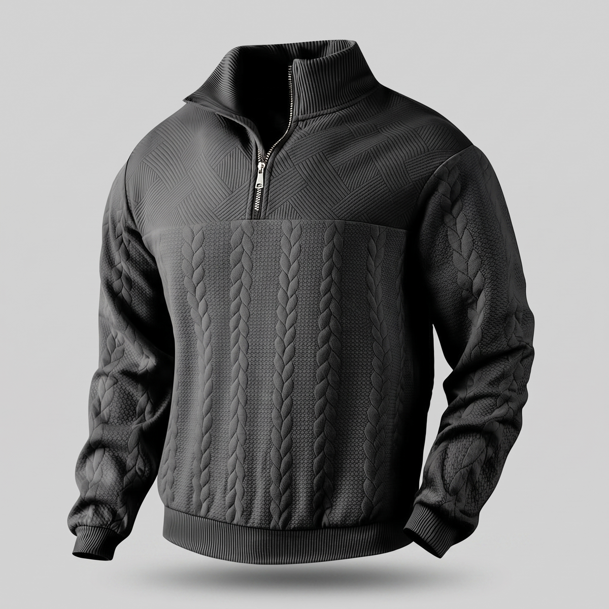 Camden | Premium Quarter Zip Sweatshirt