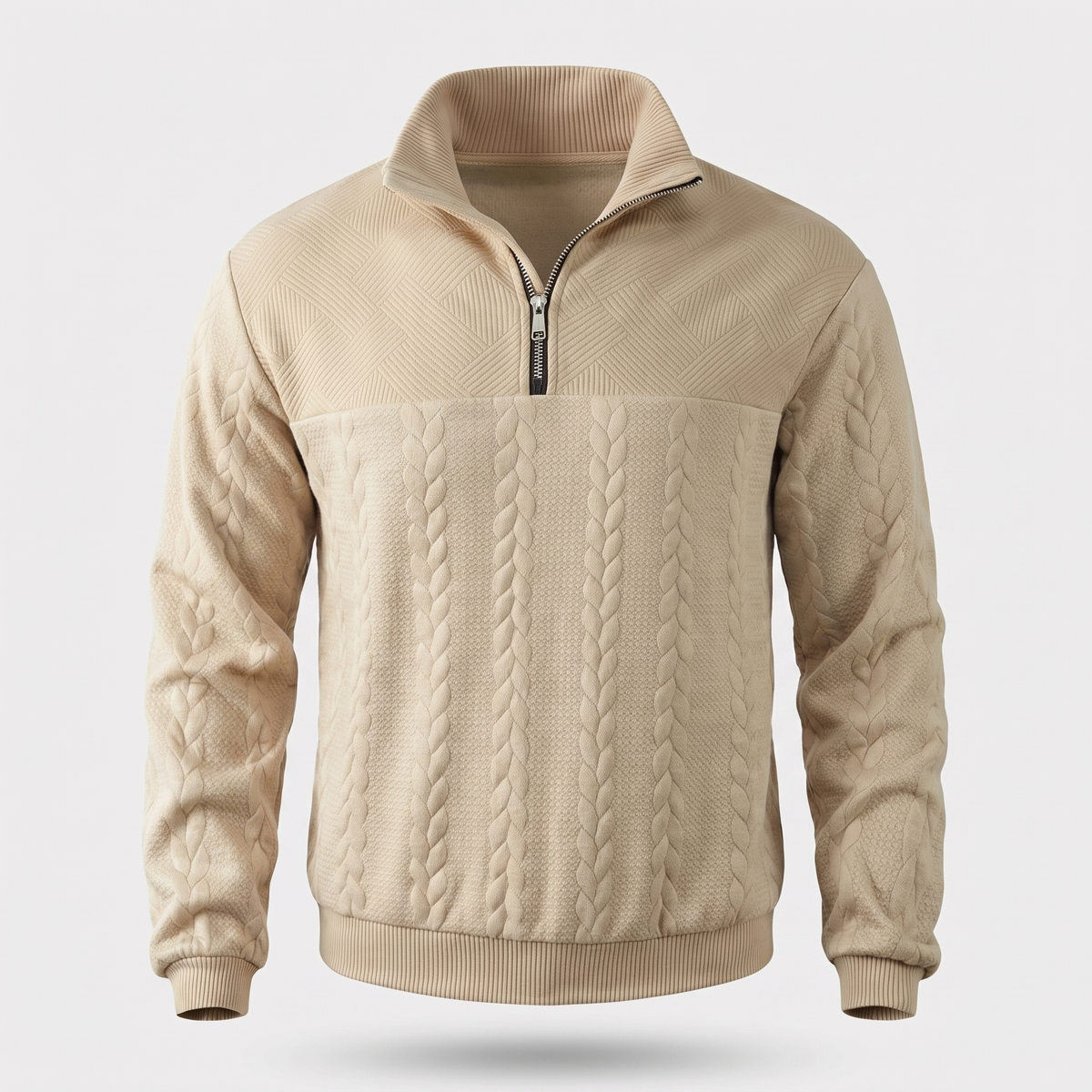 Camden | Premium Quarter Zip Sweatshirt