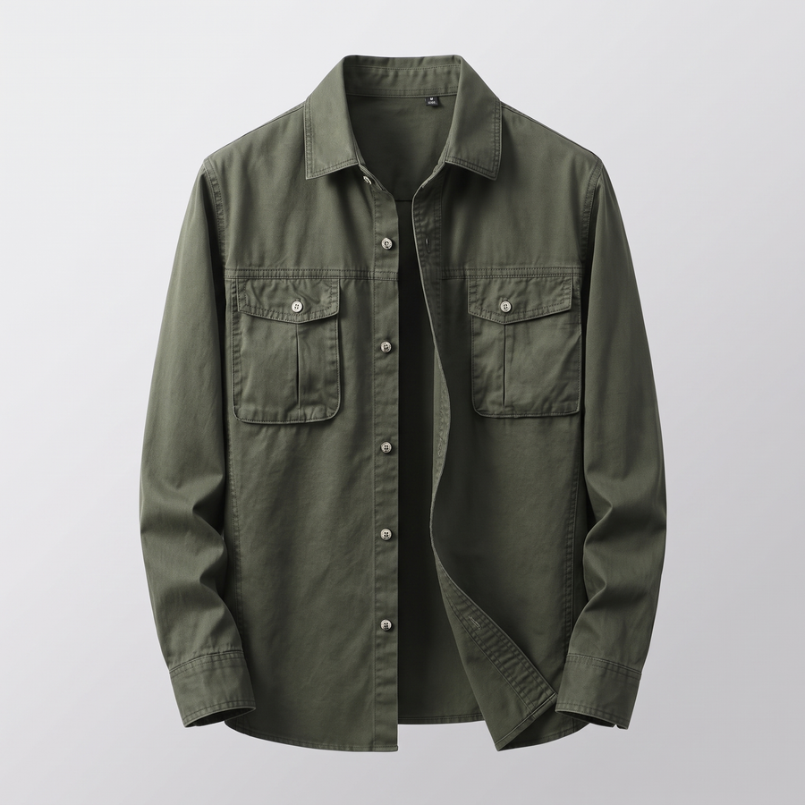 Corbin | Canvas Overshirt