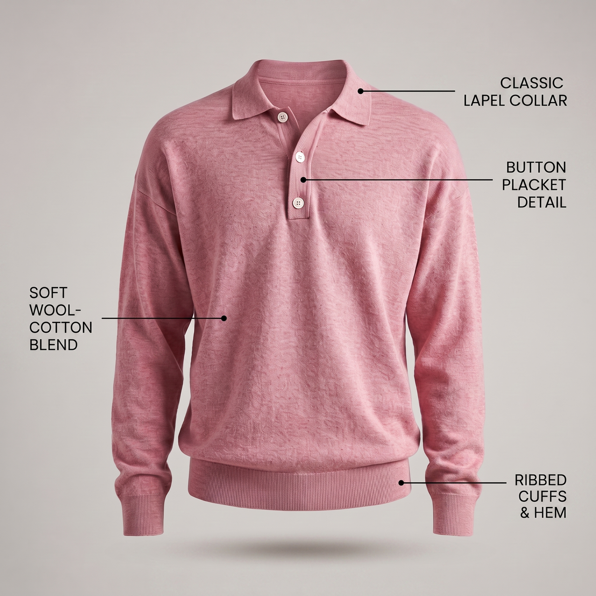 Corvin | Knit Polo Shirt