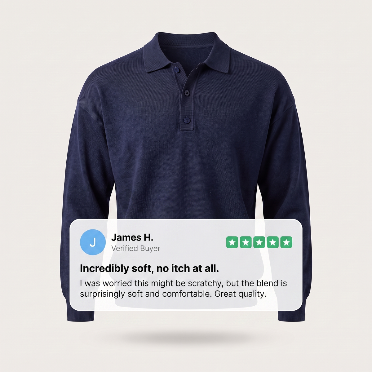 Corvin | Knit Polo Shirt