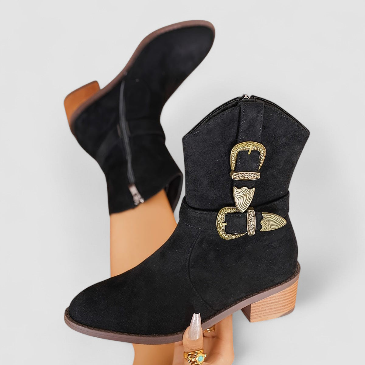 Rosa Comfort Western Boots - Nora & Rose Maine, view 5