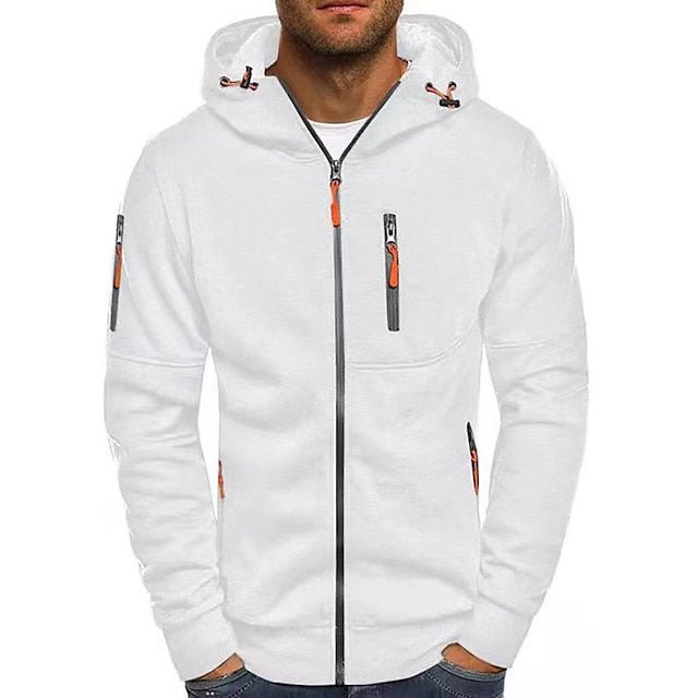 Mordain | Simply Hooded Zip-Up Jacket