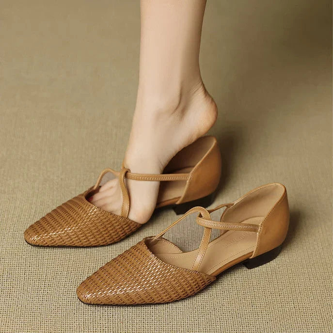Dona | Genuine Leather Heels