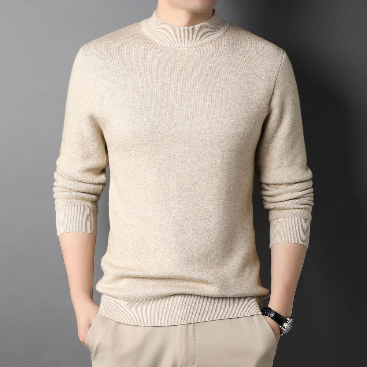 Eryk | Chic Mock Neck Sweater