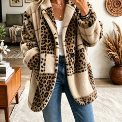 Joanne Cozy Multi-Color Plaid Coat - Nora & Rose Maine, view 9