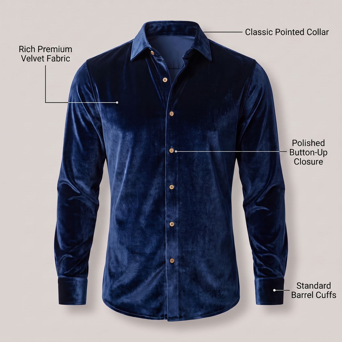 Elite | Velvet Shirt