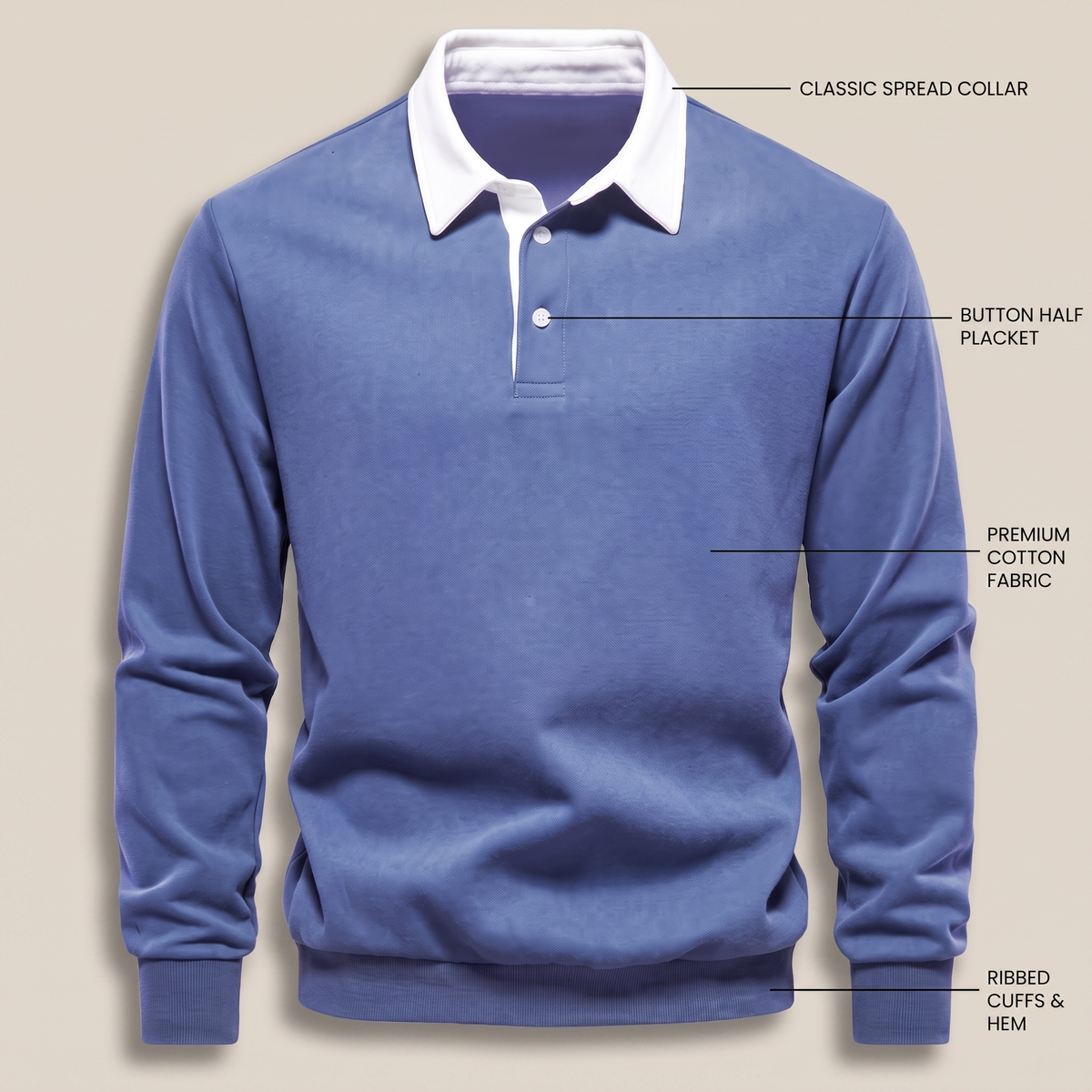 Ellison | Polo Sweater