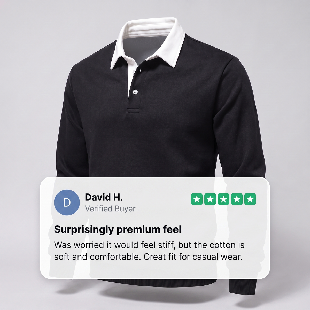 Ellison | Polo Sweater
