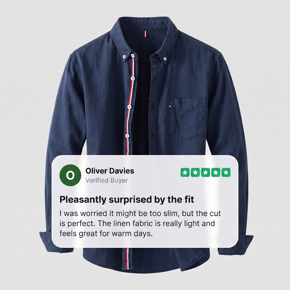 Emilio | Lightweight Shirt
