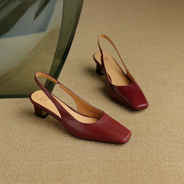 Ersa | Genuine Leather Slingbacks