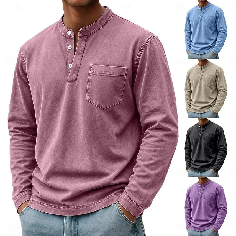 Ferran | Long Sleeve Henley