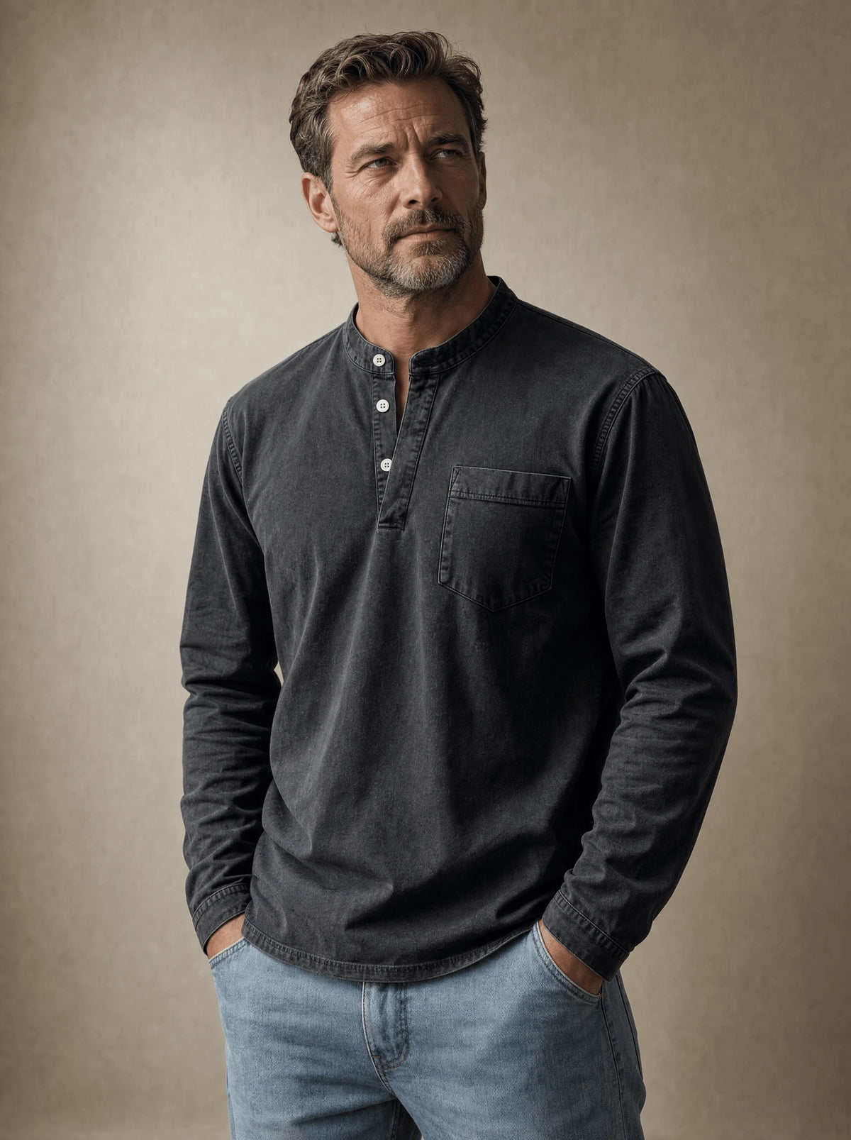 Ferran | Long Sleeve Henley