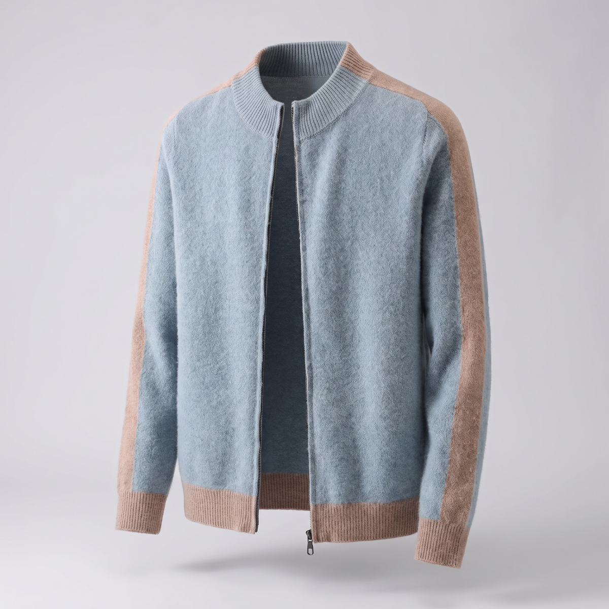 Ferrara | Soft-Knit Zip-through Jacket