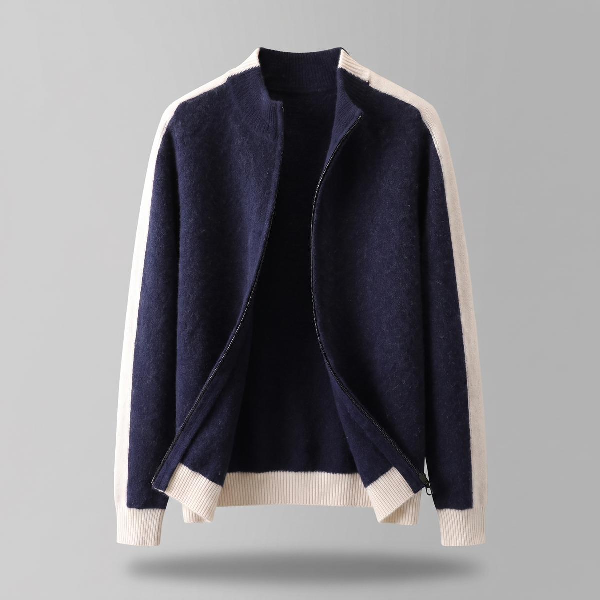 Ferrara | Soft-Knit Zip-through Jacket