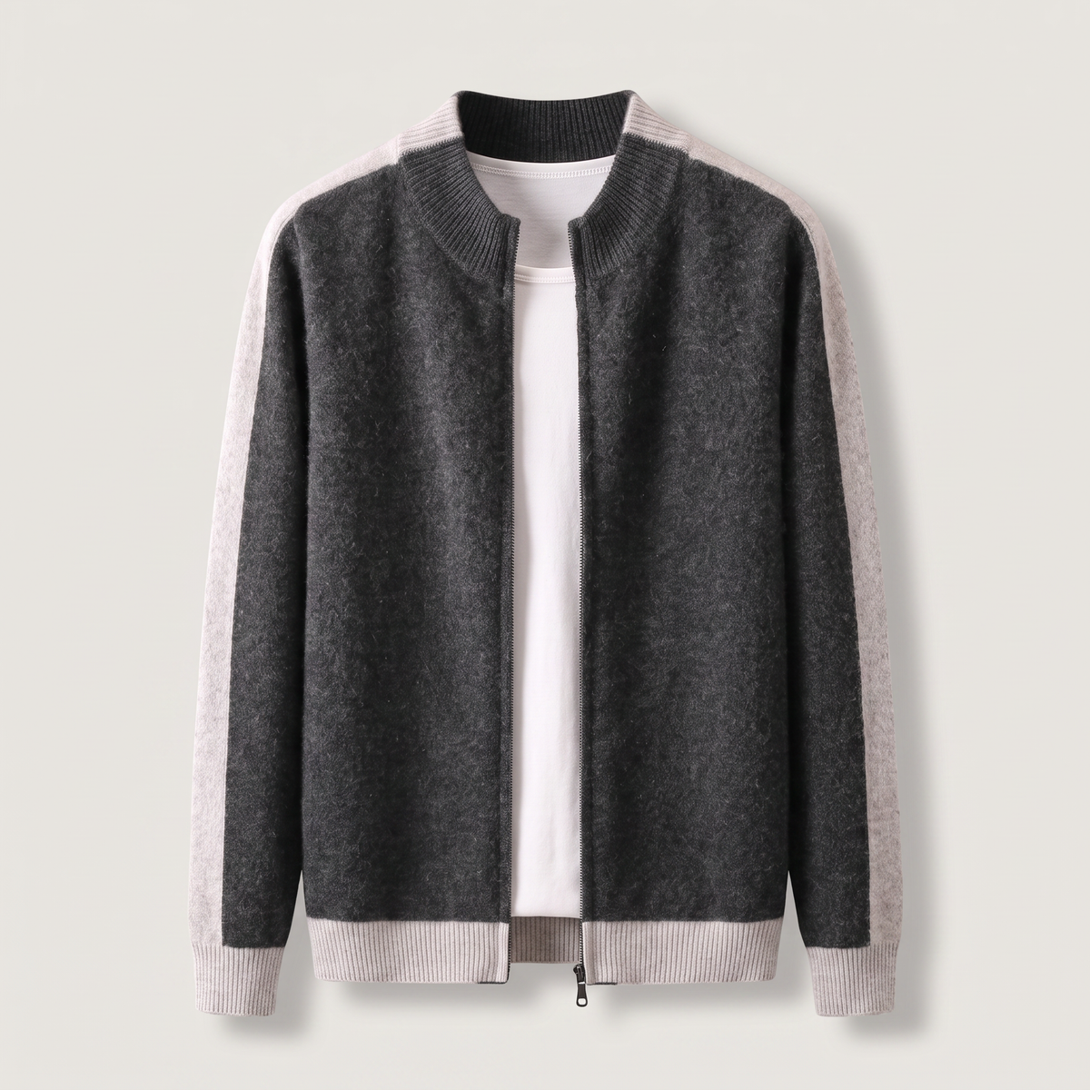 Ferrara | Soft-Knit Zip-through Jacket