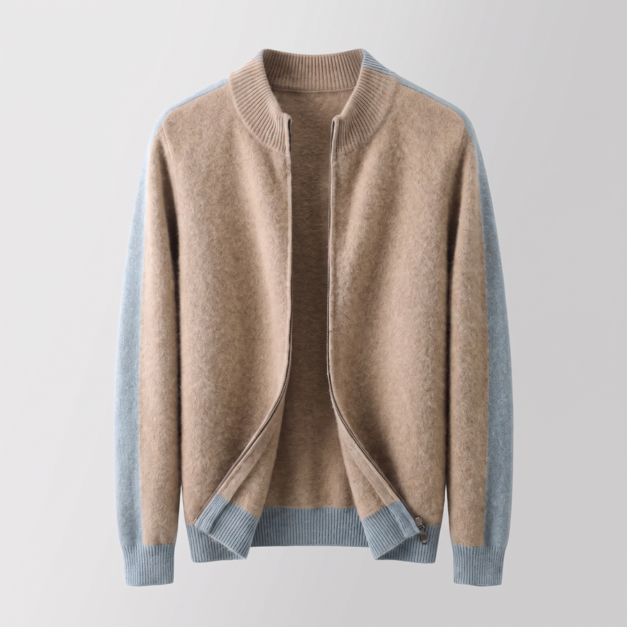 Ferrara | Soft-Knit Zip-through Jacket