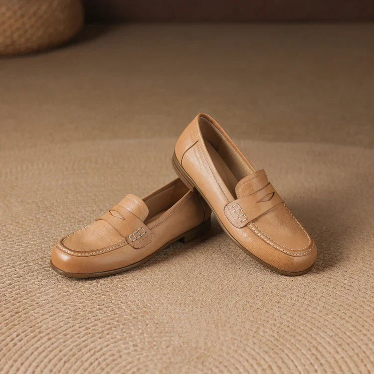 Galea | Leather Penny Loafers