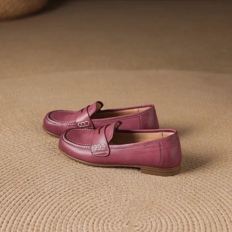 Galea | Leather Penny Loafers