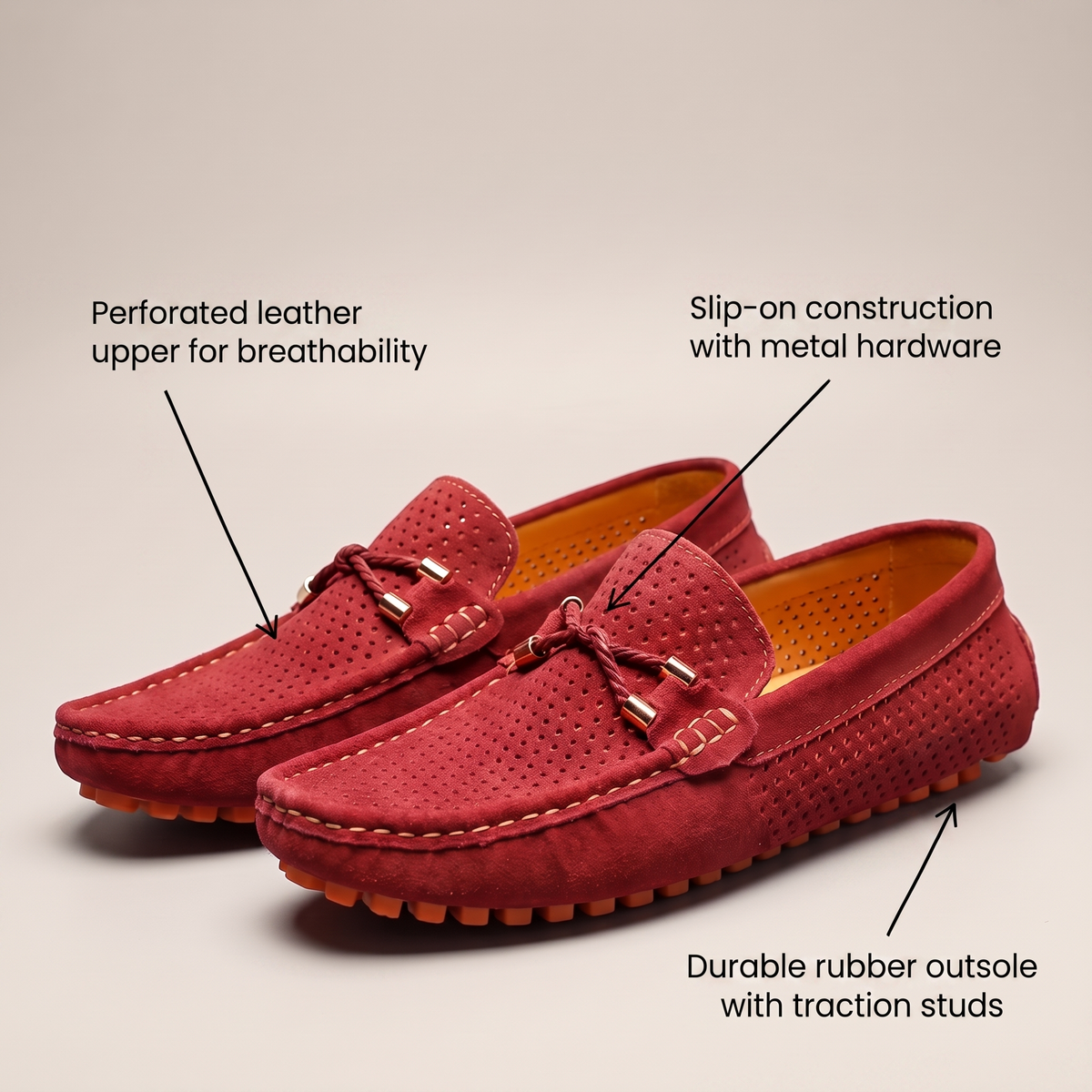 Gianni | Perforated Loafers