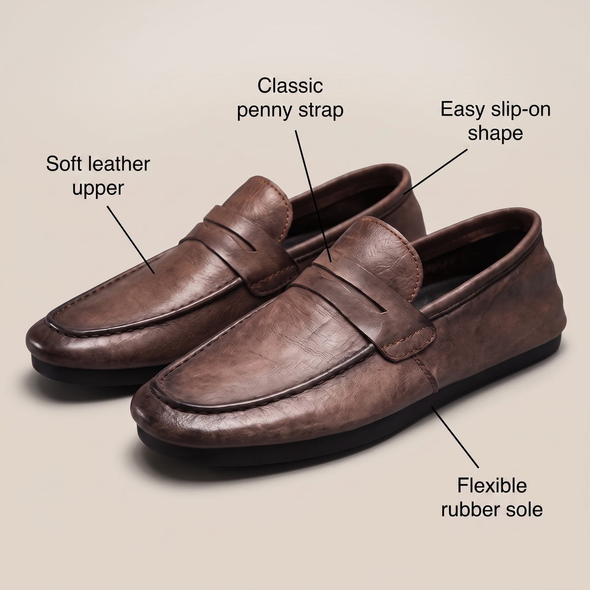Harrington | Penny Loafers