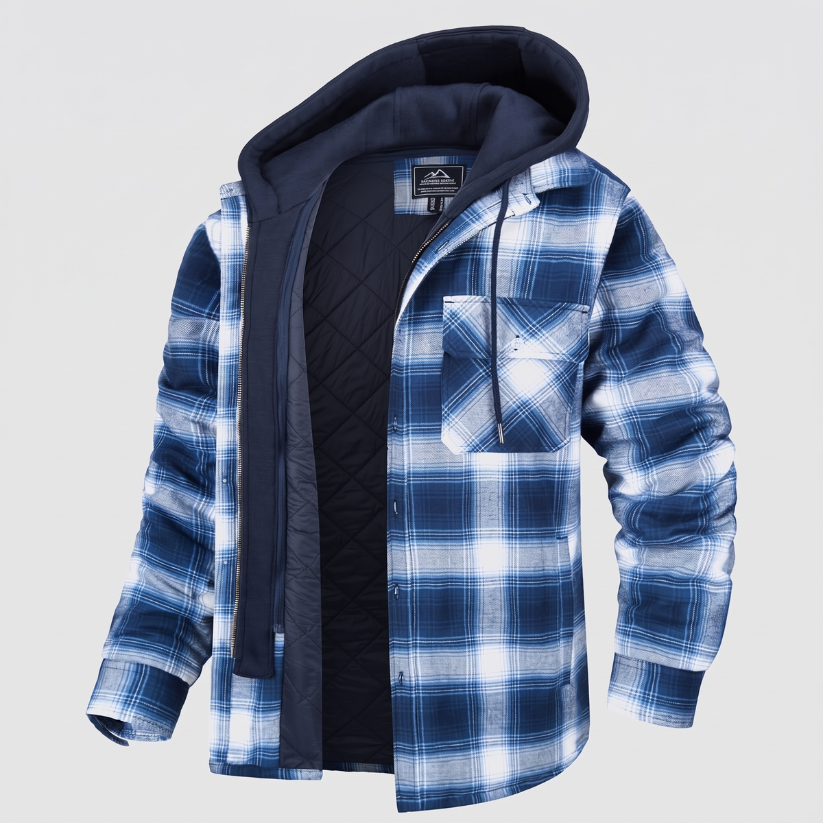 Harry | Jacket Flannel with Removable Hood