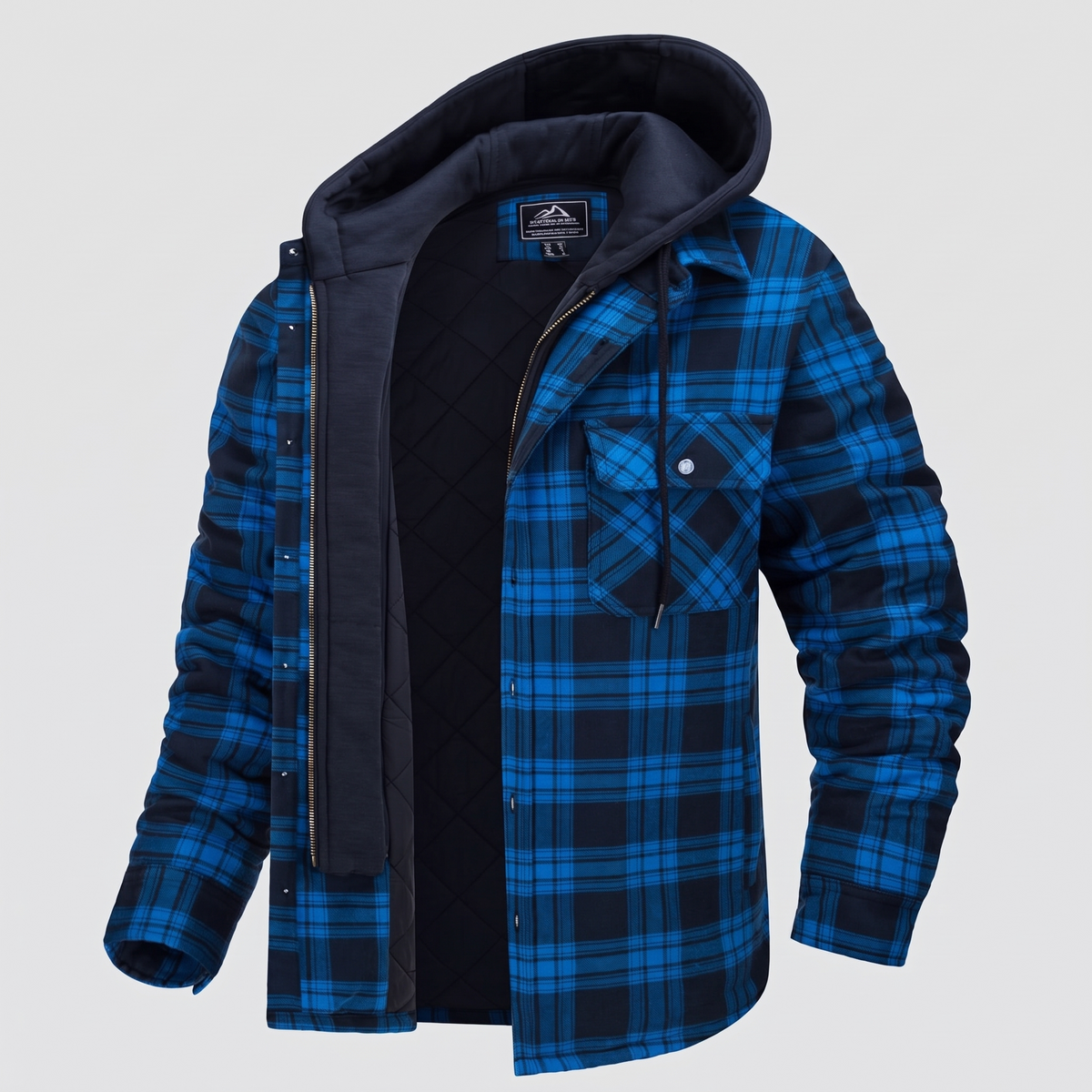 Harry | Jacket Flannel with Removable Hood