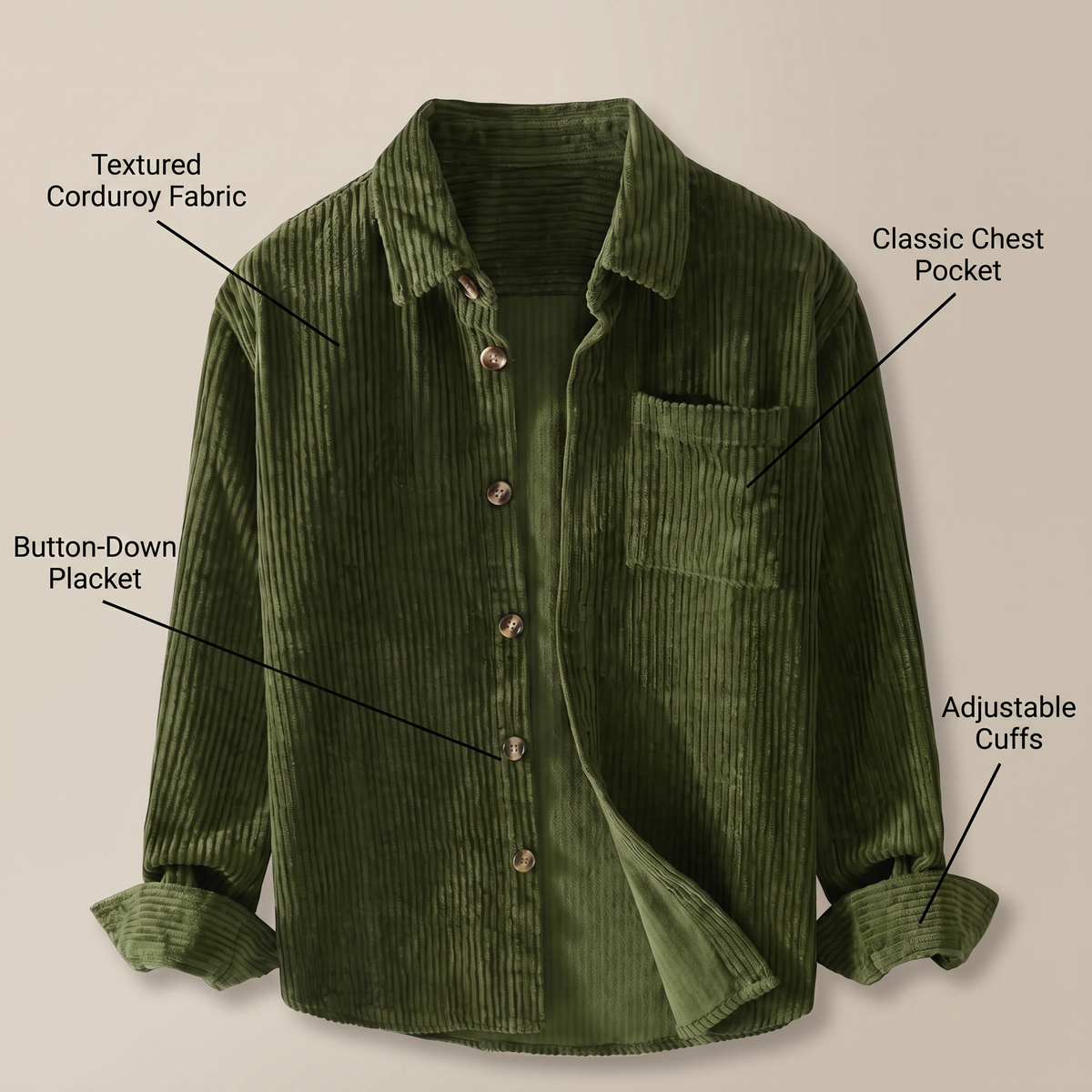 Hawthorne | Corduroy Shirt