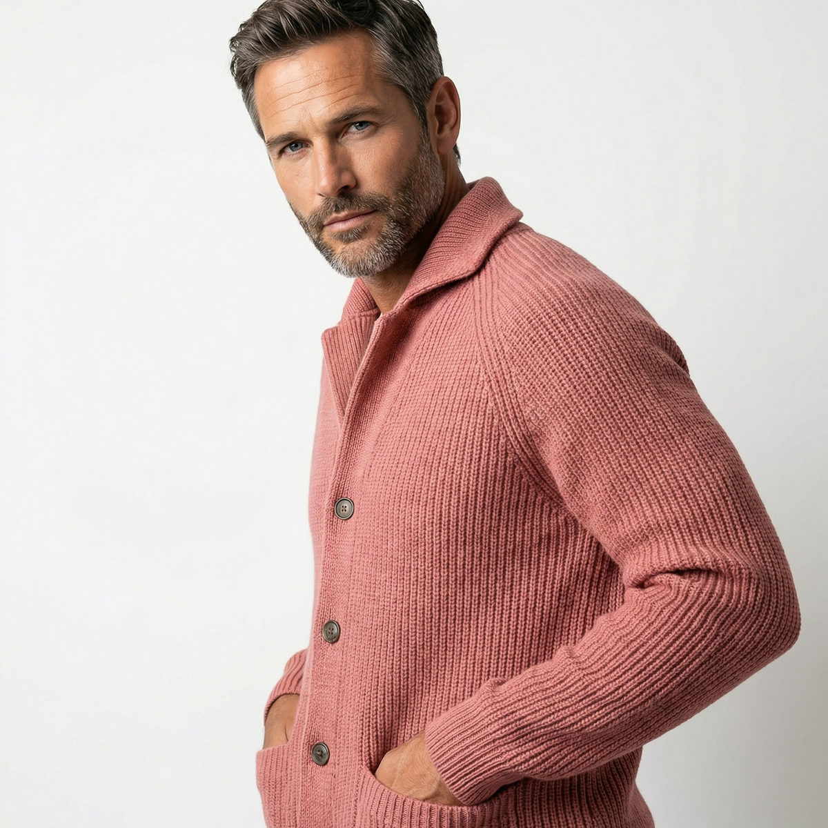 Aldric | Ribbed Cardigan