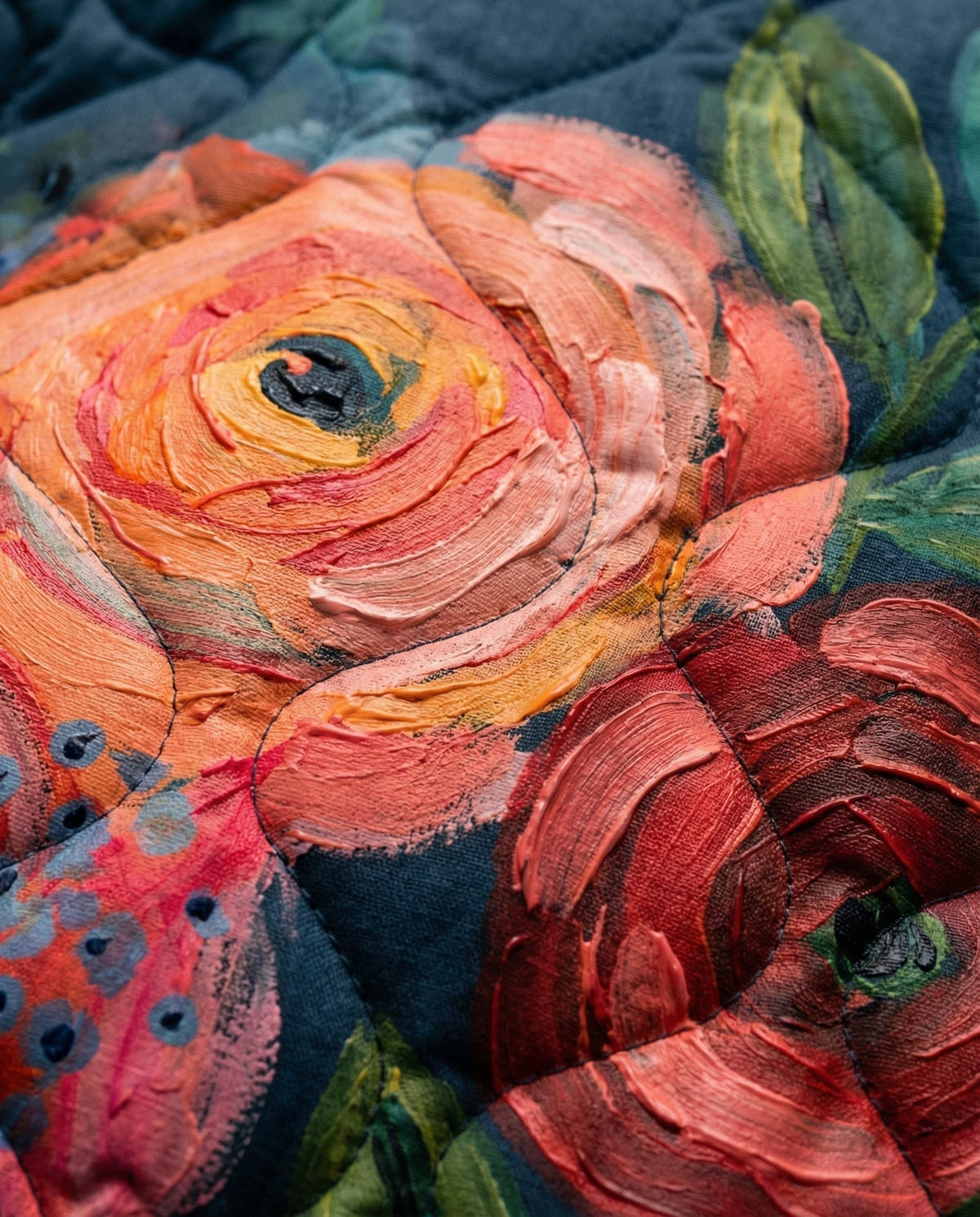 Amaya Vintage Floral Print Quilted Jacket - Nora & Rose Maine, view 3
