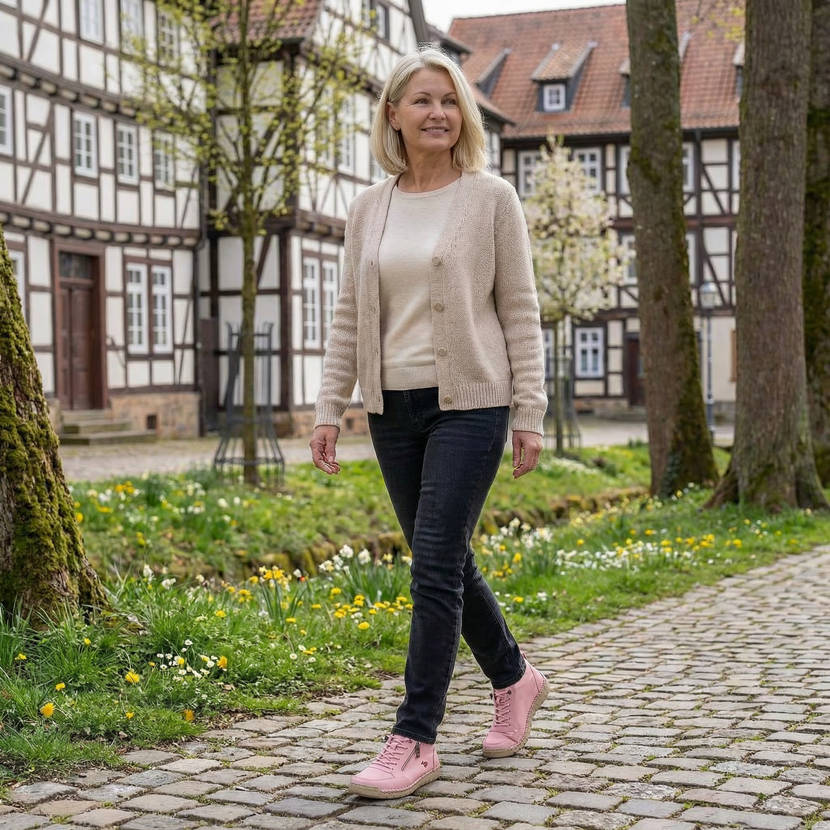 Mila – Comfortable sneakers + zipper