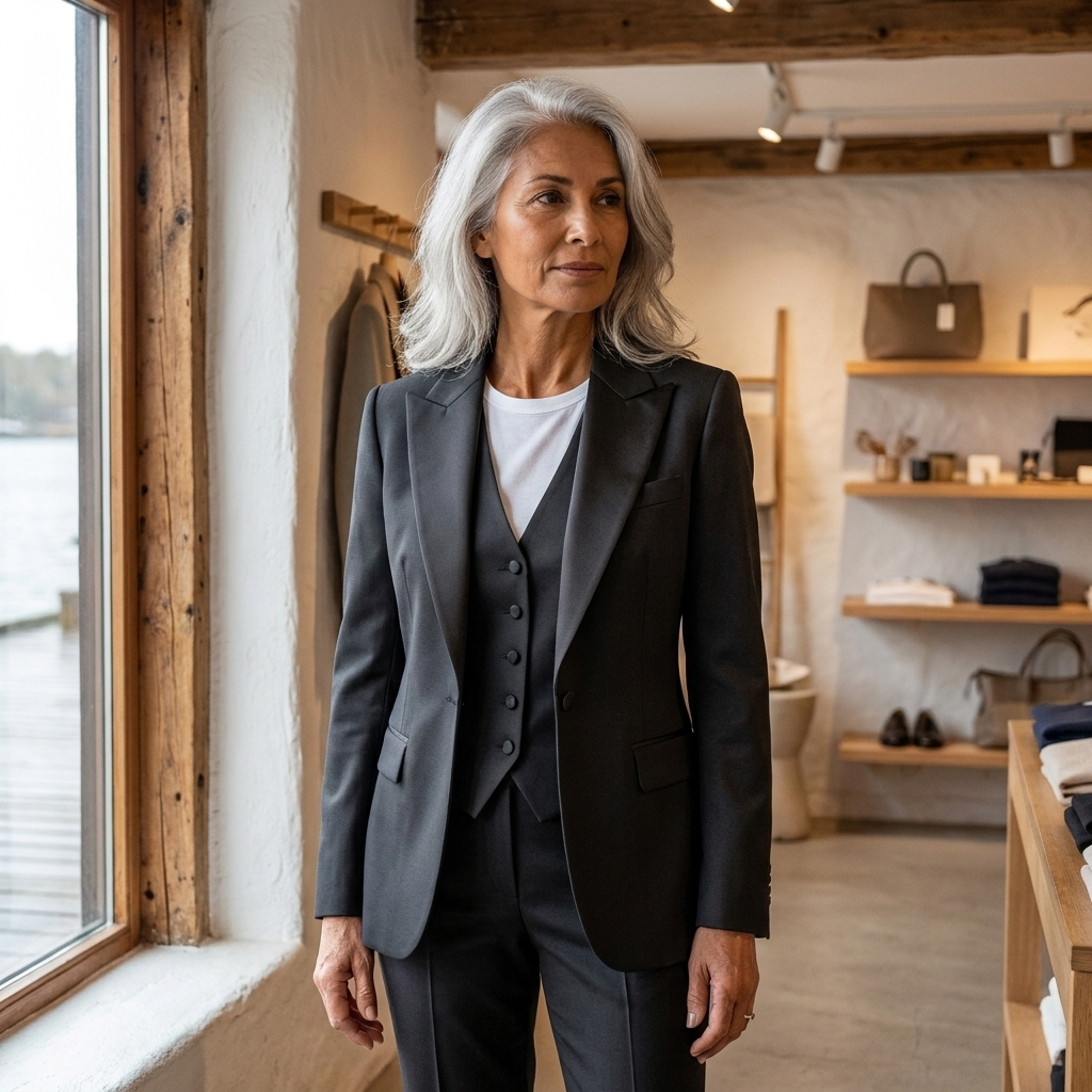 Women’s Tailored Three-Piece Suit - Nora & Rose Maine, view 2