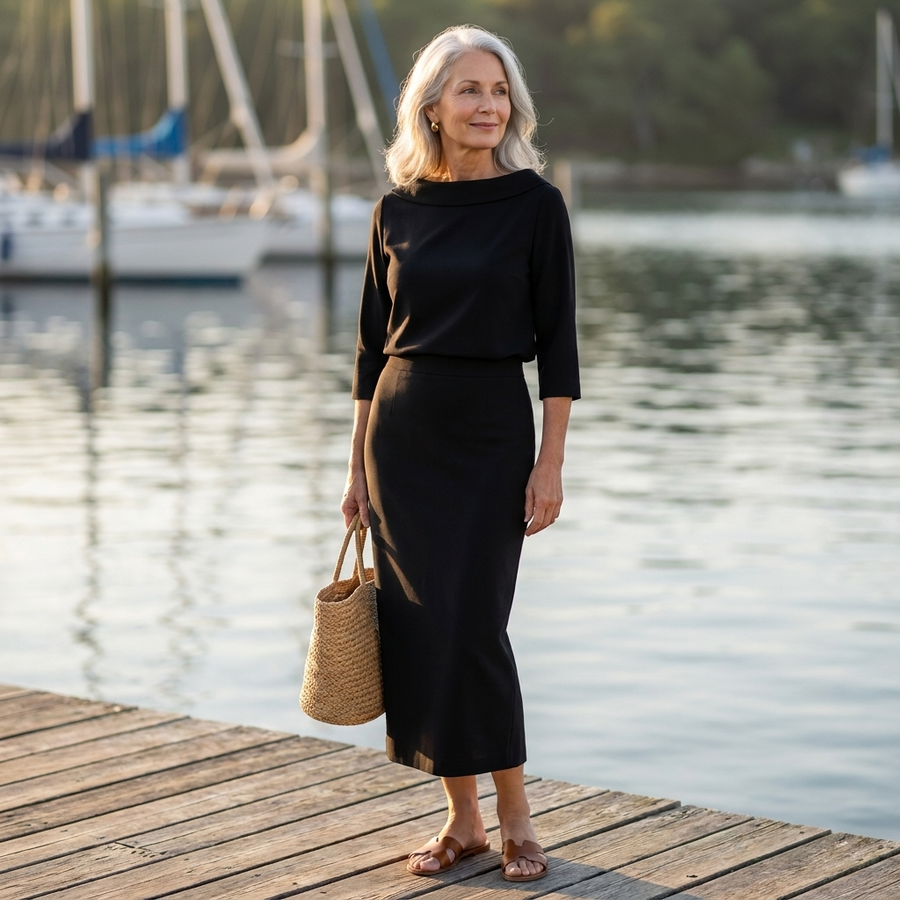Hazel Elegant Two Piece Set - Nora & Rose Maine