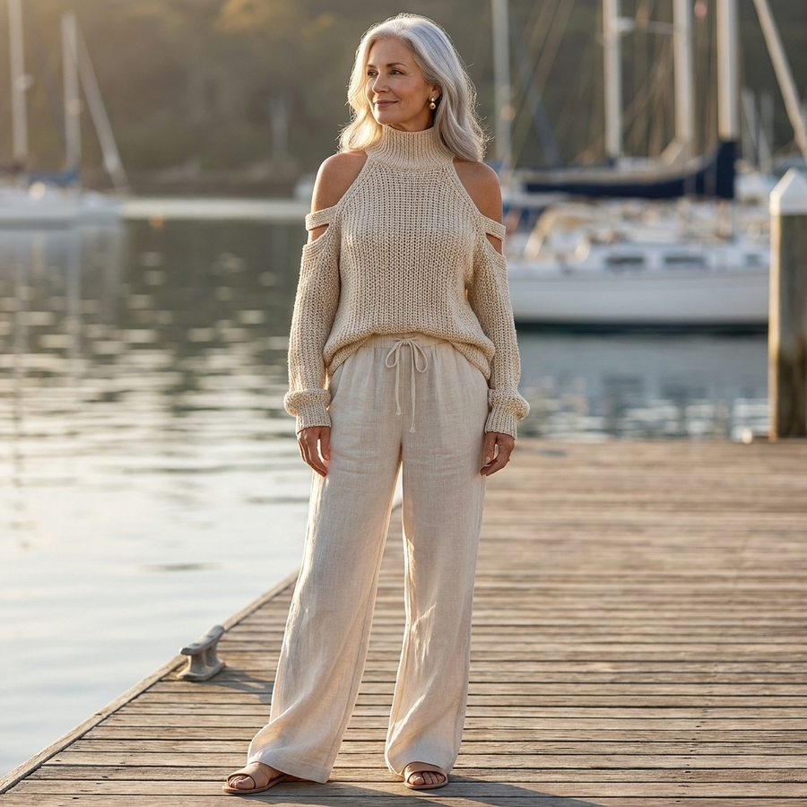 Alessia Off-Shoulder Two-Piece - Nora & Rose Maine