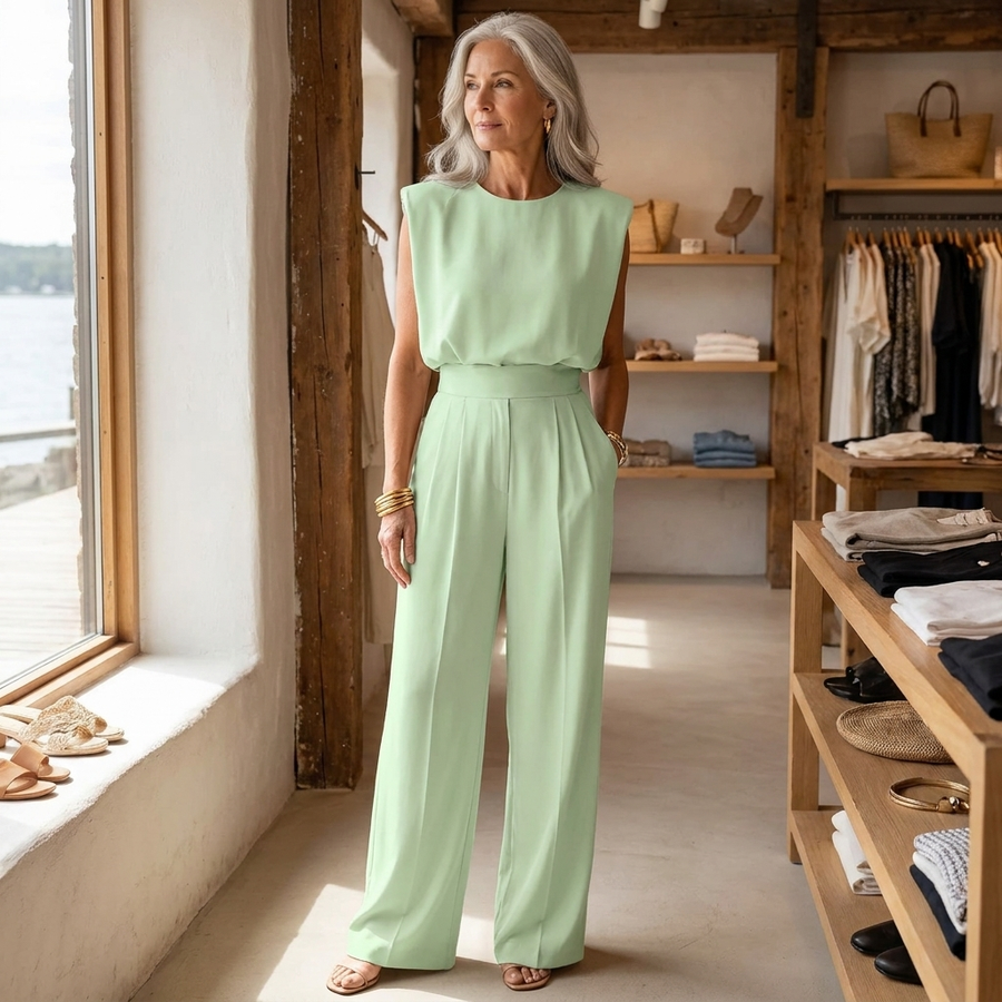 Ariadna Jumpsuit with Waist - Nora & Rose Maine